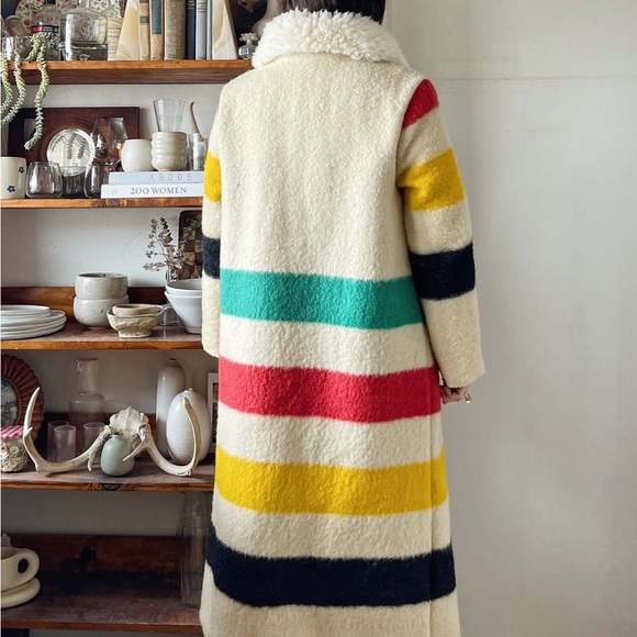 Ludlow Shearling Hudson Blanket Duster - Picture 2 of 5